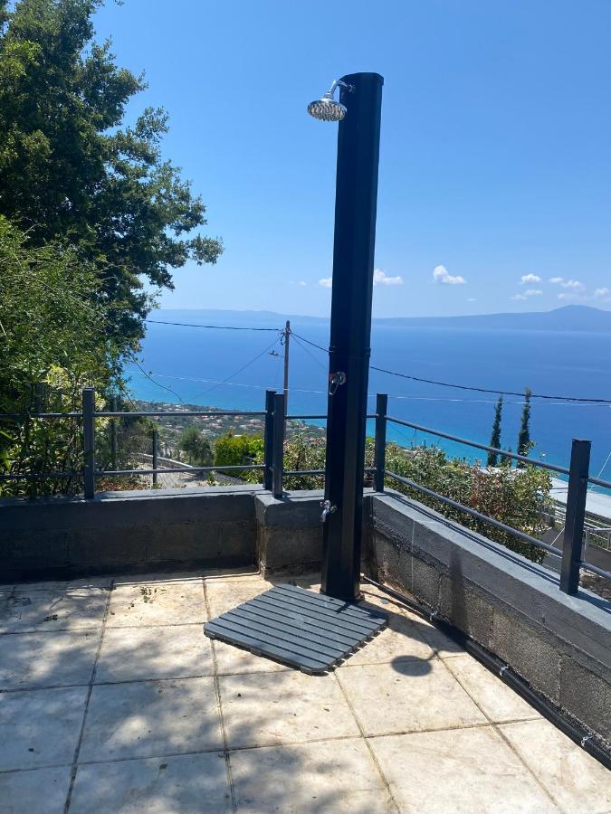 Messinian Sunset Villa Kalamata Bagian luar foto