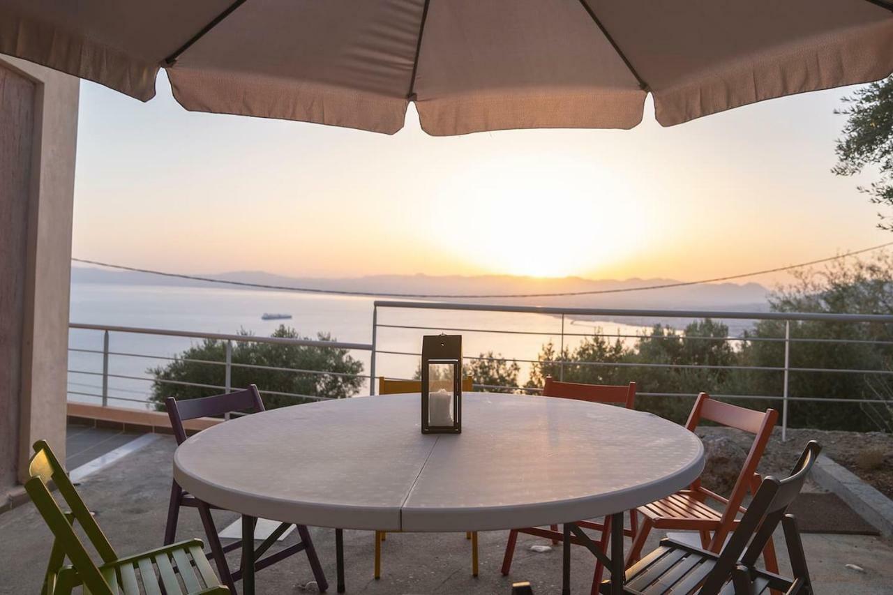 Messinian Sunset Villa Kalamata Bagian luar foto